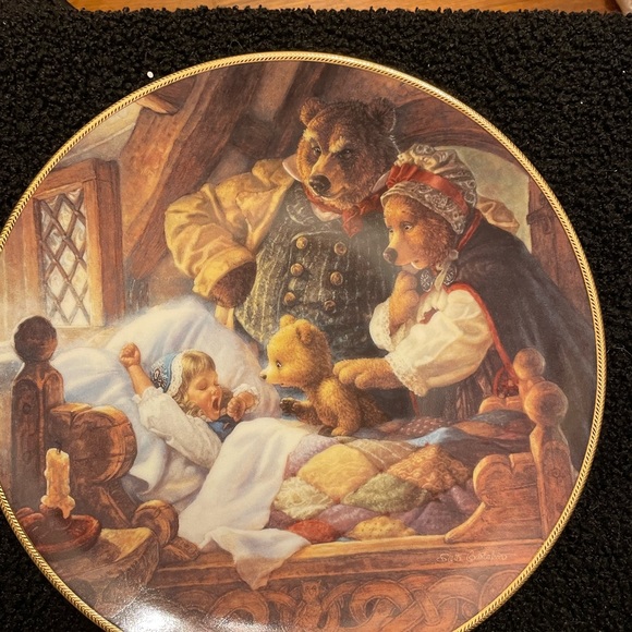 Edwin M. Knowles “Classic Fairy Tales” series collectible china plates - Picture 2 of 16